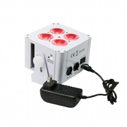 NEW Mini RGBWA(UV) 6 IN 1 Smart Par Battery Operated  WirelessLed Uplighting For Stage Wedding DJ Event